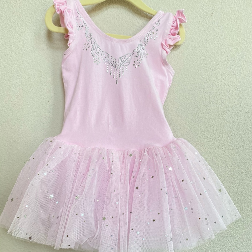 Pink tutu with stars